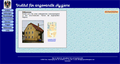 Desktop Screenshot of angewandtehygiene.com
